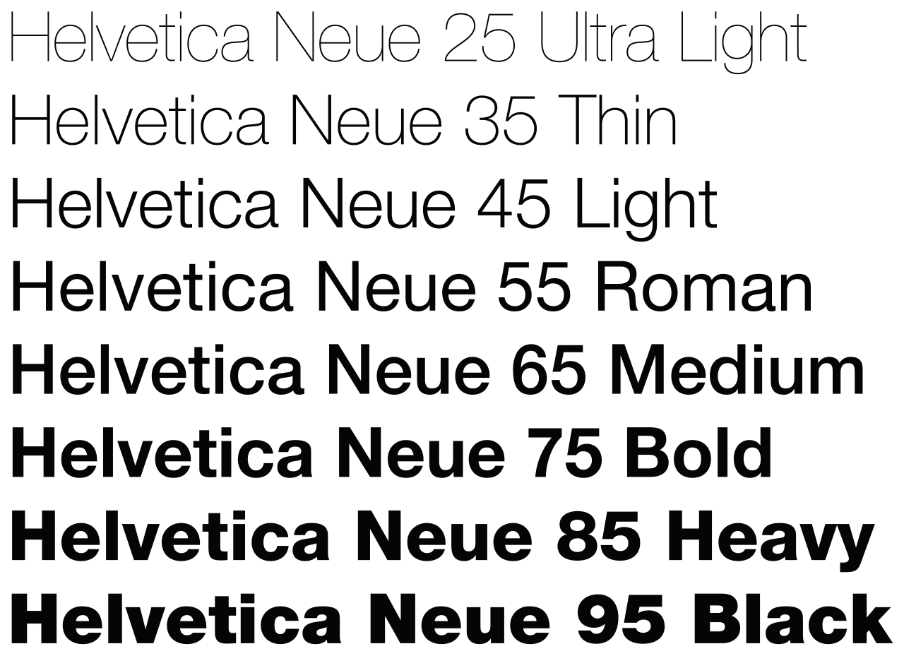 Helvetica Neue Lt Font Free
